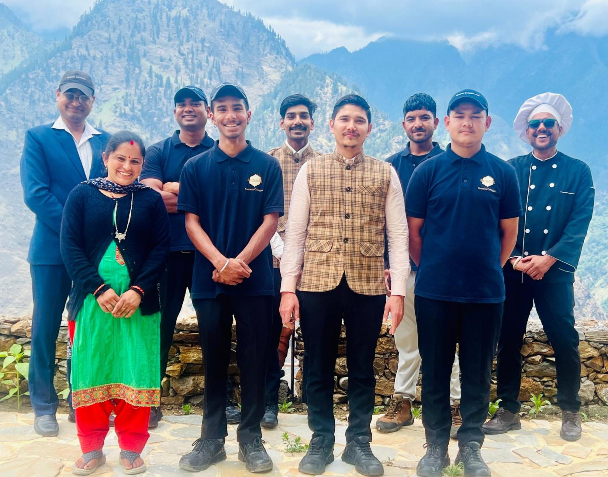 Faraway Cottages, Auli Joshīmath Exterior foto